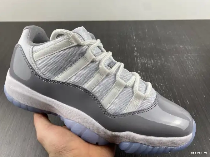 Rep Kickmax 11 AV2187-140 Jordan Air Grey Low Cement 0420